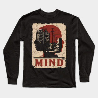 Urban Identity Silhouette Poster Long Sleeve T-Shirt
