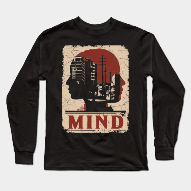 Urban Identity Silhouette Poster Long Sleeve T-Shirt by TuncGK