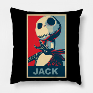 Jack Skellington propaganda Pillow