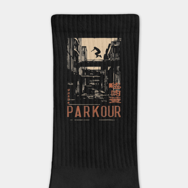 PARKOUR – Futuristic Movement in Motion Poster by TuncGK