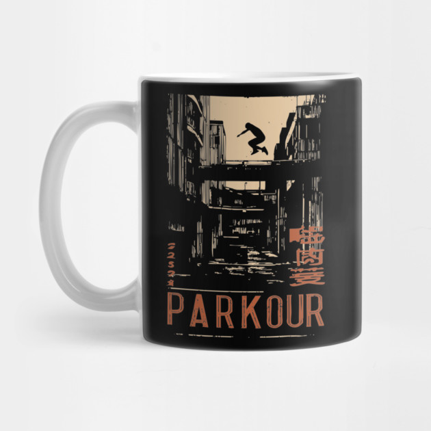 PARKOUR – Futuristic Movement in Motion Poster by TuncGK