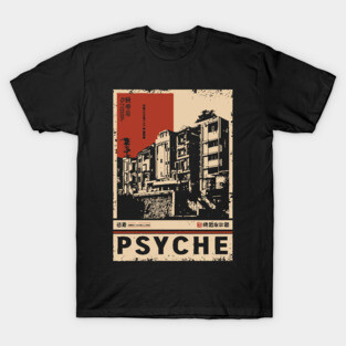 PSYCHE – Conceptual Mind and Space Poster T-Shirt
