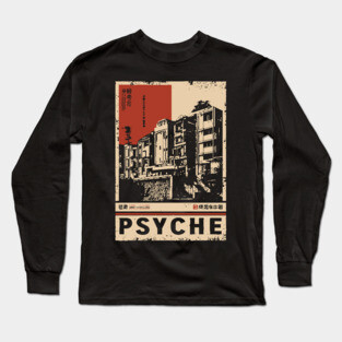 PSYCHE – Conceptual Mind and Space Poster Long Sleeve T-Shirt