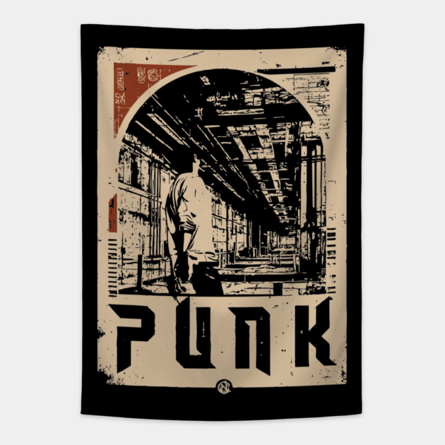 Abstract Resistance & Identity Poster Tapestry by TuncGK