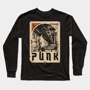 Abstract Resistance & Identity Poster Long Sleeve T-Shirt