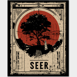 SEER – Futuristic Vision & Urban Prophet Poster Posters and Art