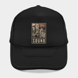 SOUND – Urban Silence & Resonance Poster Hat
