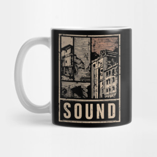 SOUND – Urban Silence & Resonance Poster Mug
