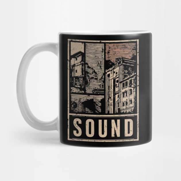 SOUND – Urban Silence & Resonance Poster by TuncGK