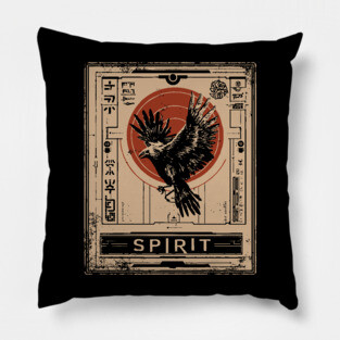 SPIRIT – Abstract Soul and Space Poster Pillow