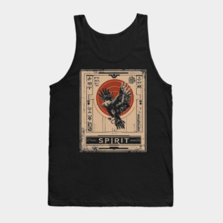 SPIRIT – Abstract Soul and Space Poster Tank Top