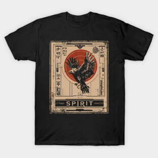 SPIRIT – Abstract Soul and Space Poster T-Shirt