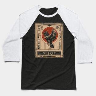 SPIRIT – Abstract Soul and Space Poster Baseball T-Shirt