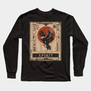 SPIRIT – Abstract Soul and Space Poster Long Sleeve T-Shirt