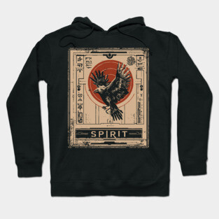 SPIRIT – Abstract Soul and Space Poster Hoodie