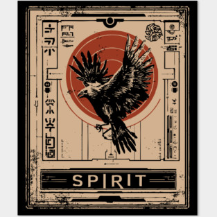 SPIRIT – Abstract Soul and Space Poster Posters and Art