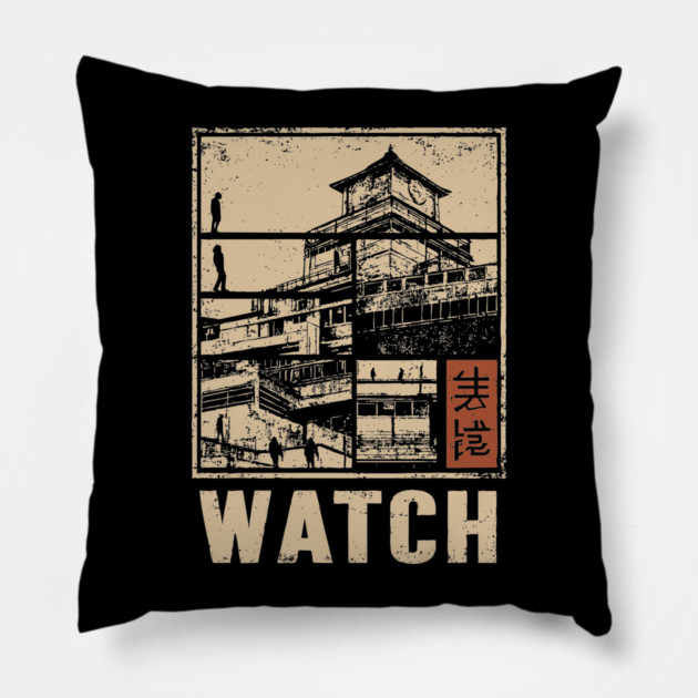 WATCH – Time, Presence & Observation Poster Pillow by TuncGK