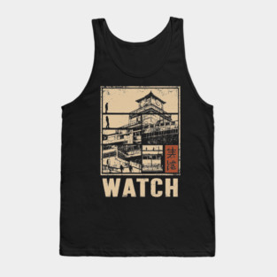WATCH – Time, Presence & Observation Poster Tank Top