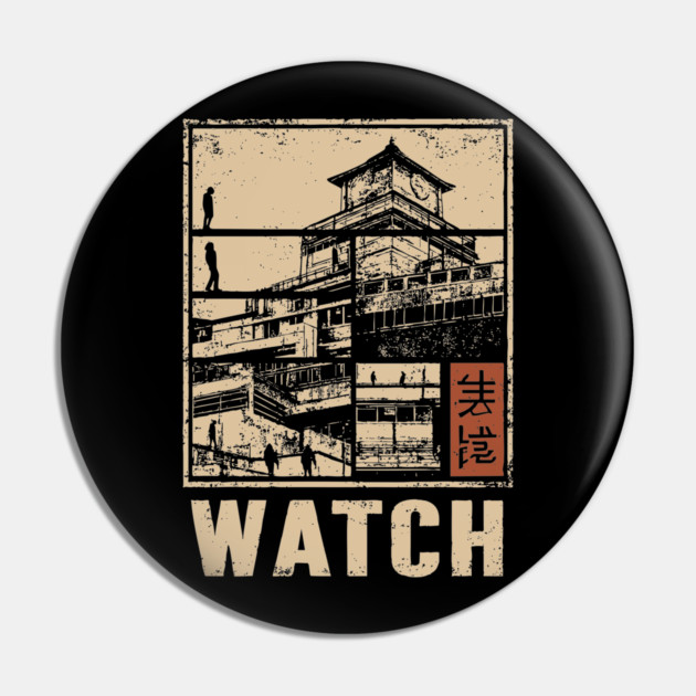 WATCH – Time, Presence & Observation Poster Pin by TuncGK
