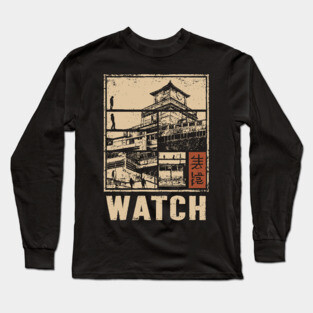 WATCH – Time, Presence & Observation Poster Long Sleeve T-Shirt