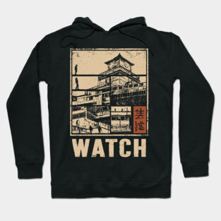 WATCH – Time, Presence & Observation Poster Hoodie