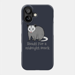 Midnight Snack Possum – Chaos Critter Phone Case