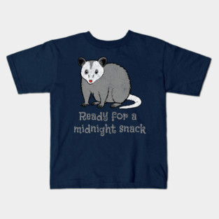 Midnight Snack Possum – Chaos Critter Kids T-Shirt