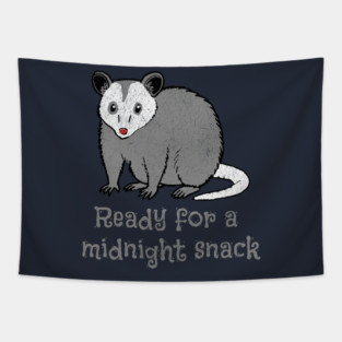 Midnight Snack Possum – Chaos Critter Tapestry