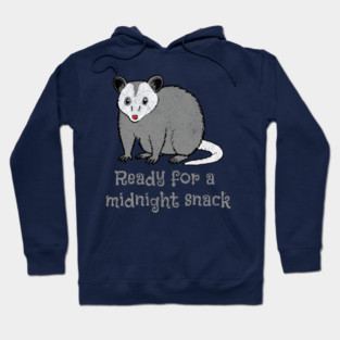 Midnight Snack Possum – Chaos Critter Hoodie