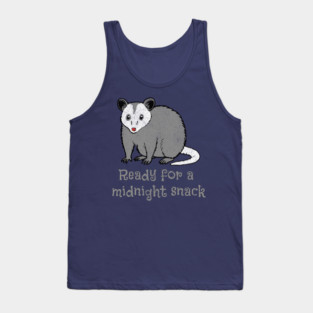 Midnight Snack Possum – Chaos Critter Tank Top
