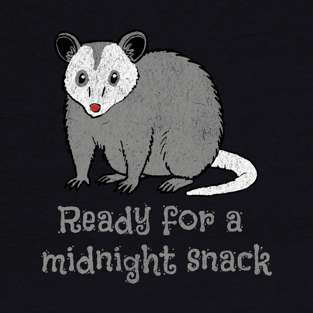 Midnight Snack Possum – Chaos Critter by DonWillisJrArt