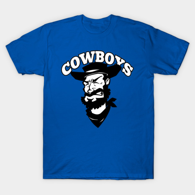 Cowboy Mascot T-Shirt by Generic Mascots