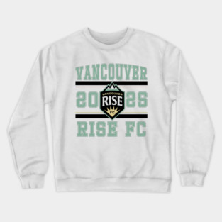 Vancouver Rise FC Canada Northern Super League Vintage Logo Crewneck Sweatshirt