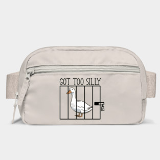 Silly Goose Behind Bars Got Too Silly Bag