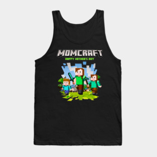 MomCraft Happy Mother's Day Minecraft Tank Top