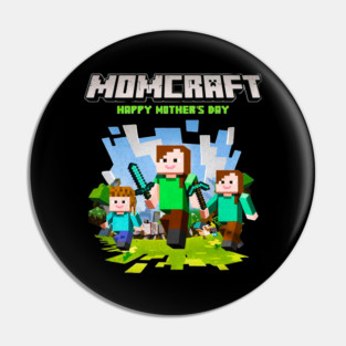 MomCraft Happy Mother's Day Minecraft Pin