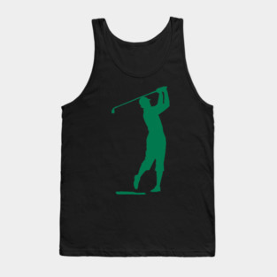 Swing King Classic Golfer Silhouette Tank Top