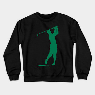 Swing King Classic Golfer Silhouette Crewneck Sweatshirt