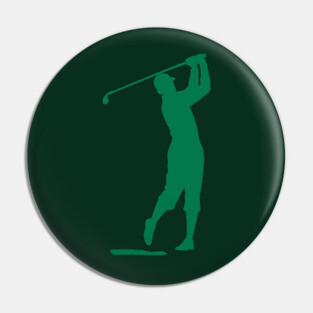 Swing King Classic Golfer Silhouette Pin