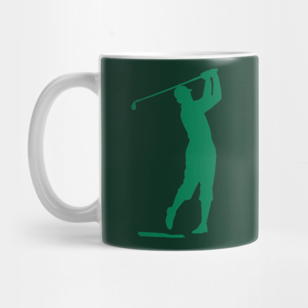 Swing King Classic Golfer Silhouette by DonWillisJrArt