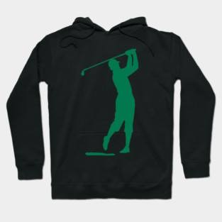 Swing King Classic Golfer Silhouette Hoodie