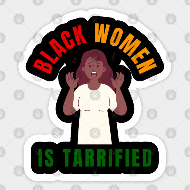 Black-Women-Were-Right Sticker by Creatifly Graphic Tees