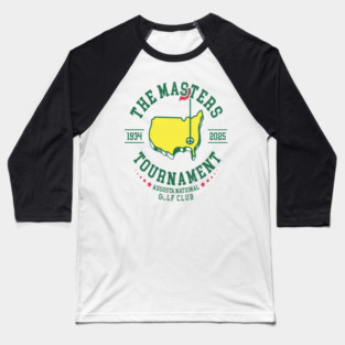 Augusta Masters Golf, 2025 Masters Golf Tournament, Augusta National Golf Baseball T-Shirt