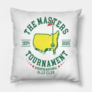 Augusta Masters Golf, 2025 Masters Golf Tournament, Augusta National Golf Pillow