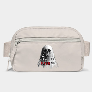 Goth Horror Style: Creepy Skull Bag