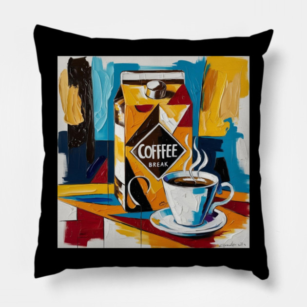 Coffee Vibes Only Pillow by SR8891