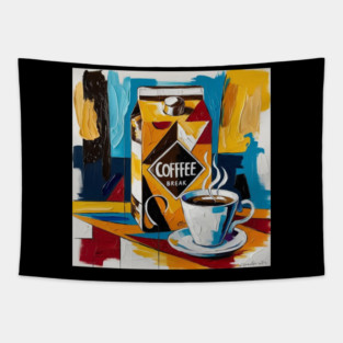 Coffee Vibes Only Tapestry