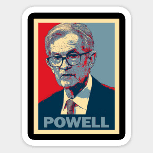 Jerome Powell Sticker