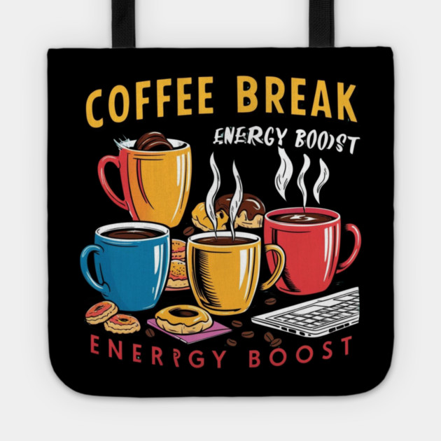 Energy Boost Coffee Break Tote by SR8891