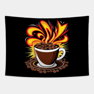Energy Coffee Break Boost Tapestry